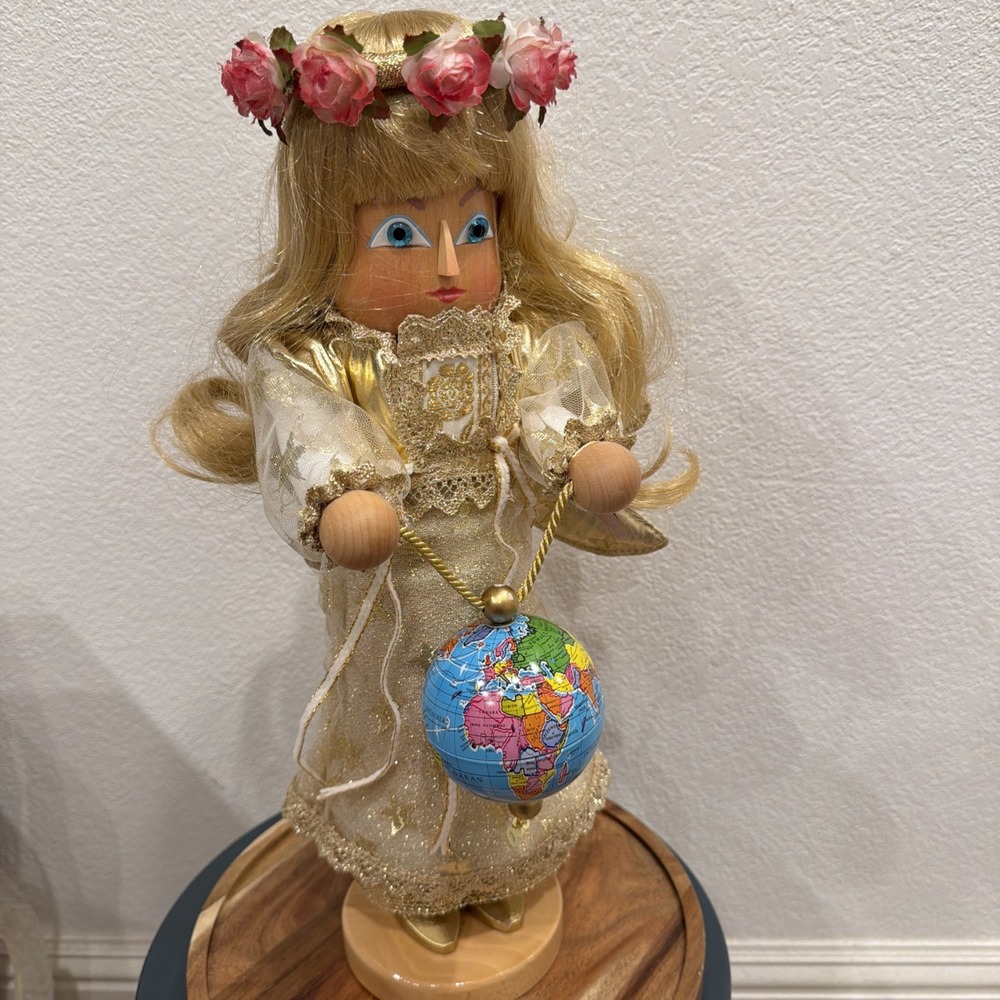 Steinbach Nutcracker Millennium Angel 16" 2000 RARE S1681 Limited Edition Series